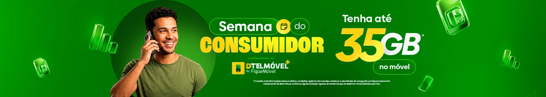 Planos Dtel Móvel - Os melhores planos de celular com 5G e internet ilimitada