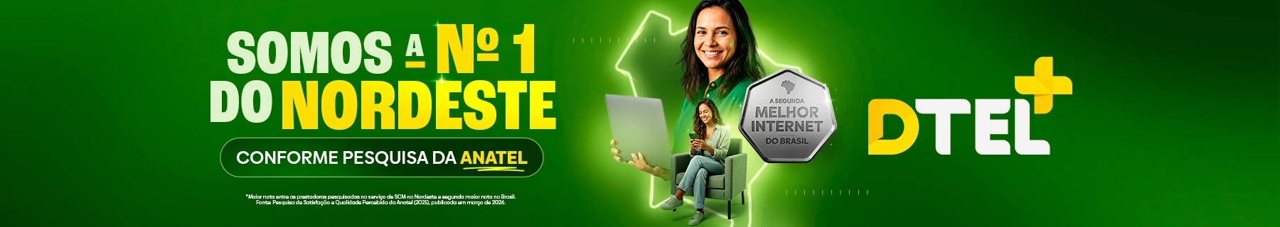 Dtel Telecom - A melhor internet do Nordeste