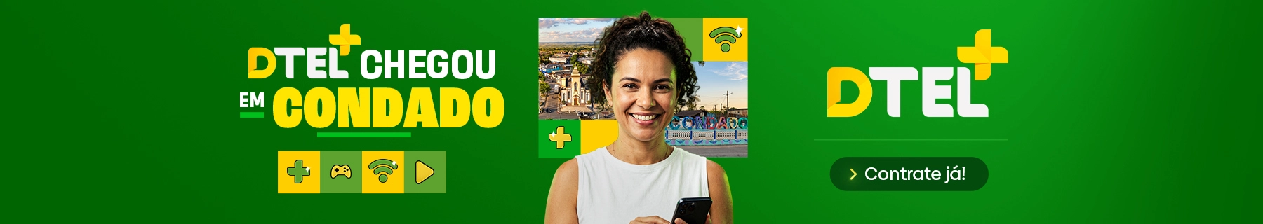DTEL - Chegou em Condado