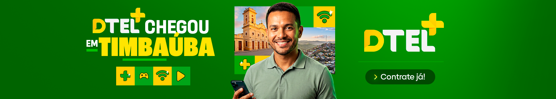 DTEL - Chegou em Timbaúba