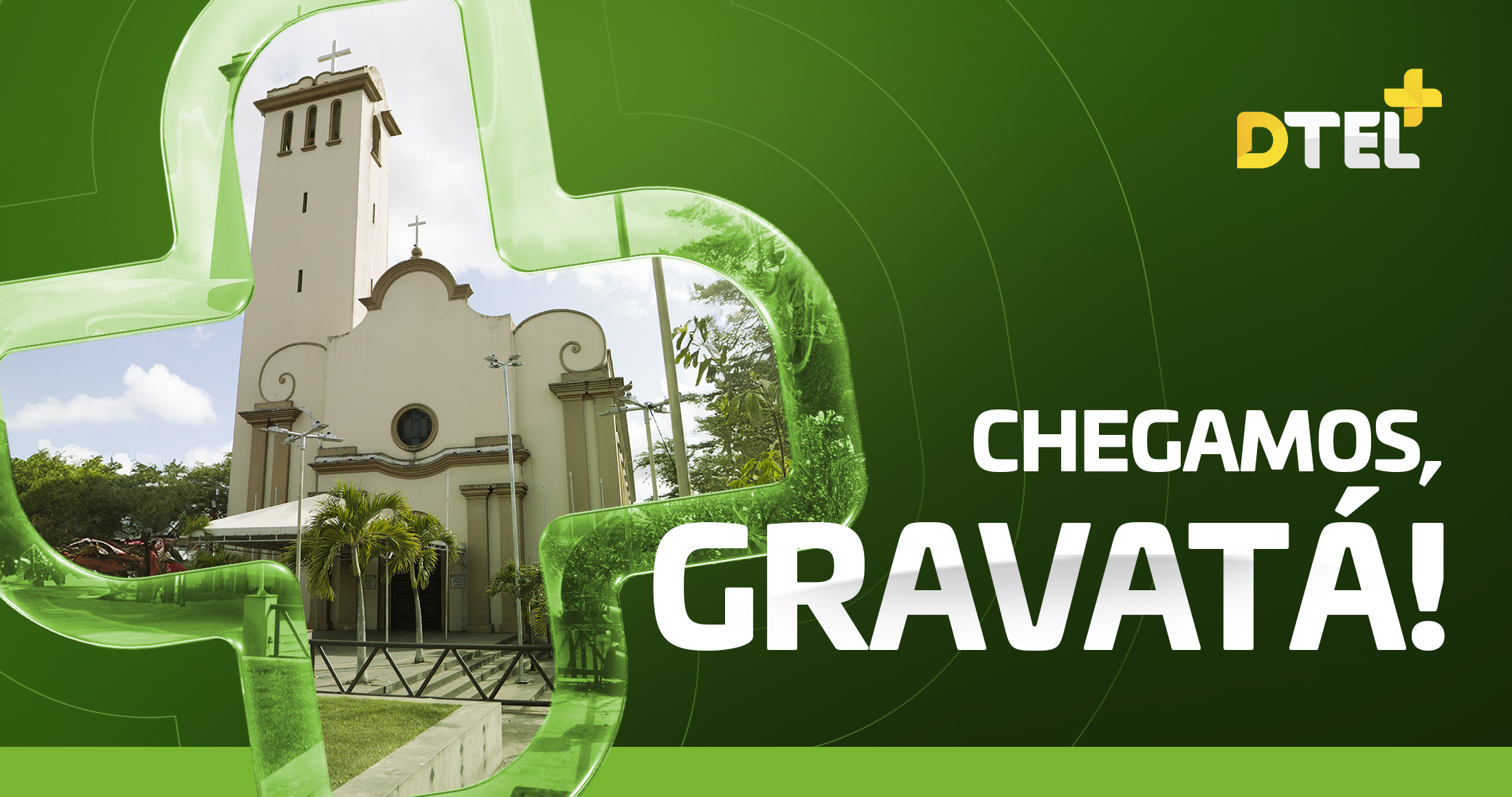 A Dtel chegou com tudo para conectar a cidade de Gravatá!